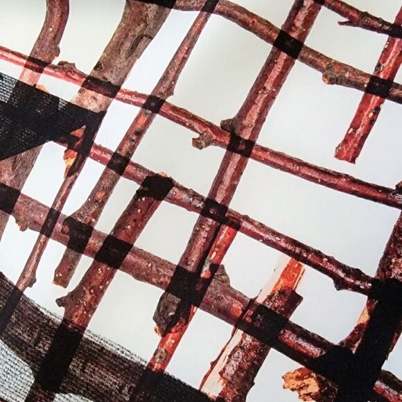 🆕️ Clover Canyon Gradient Plaid Neoprene Bodycon Sheath Dress in Red - Picture 11 of 16